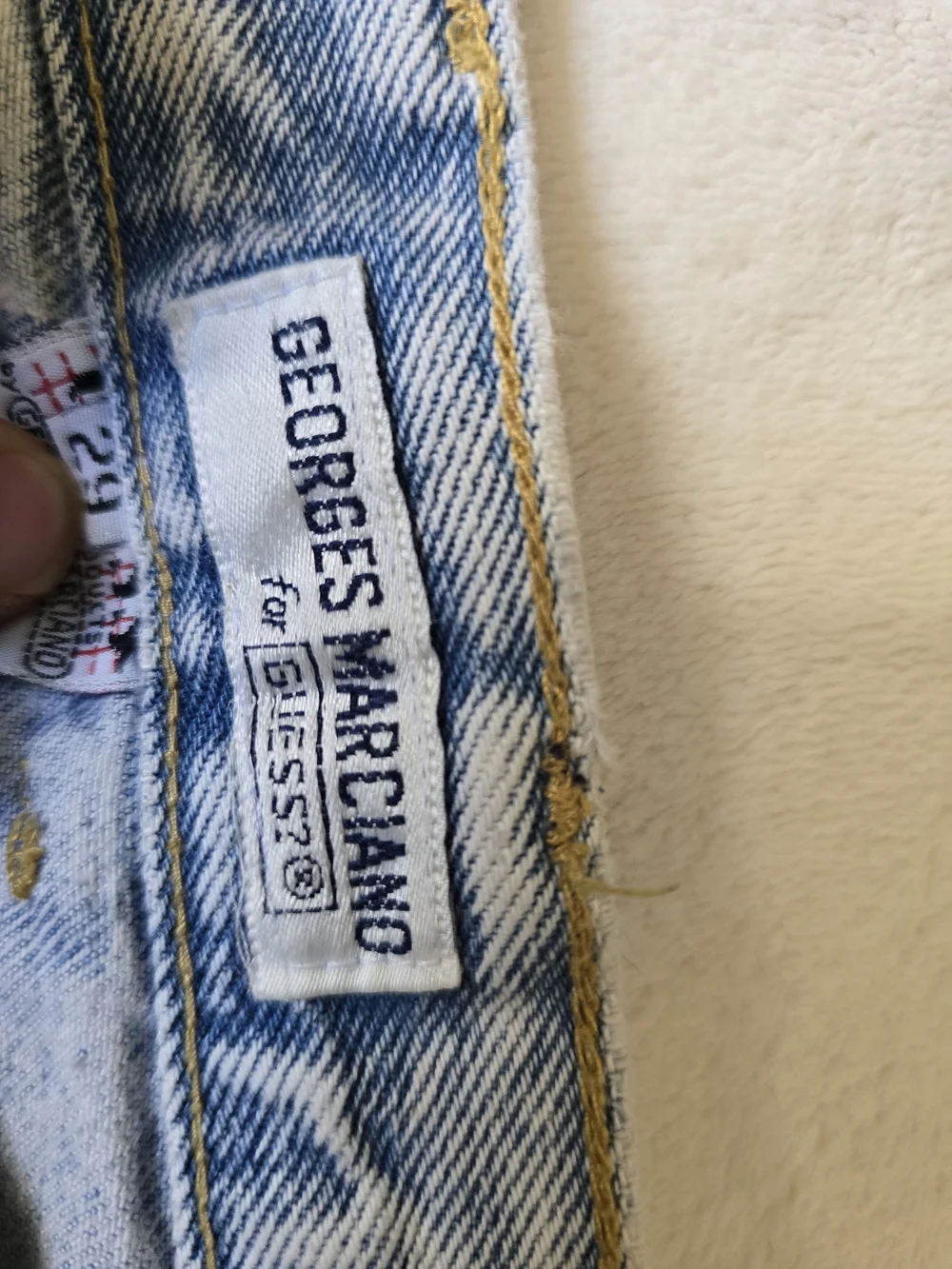 Guess by GUESS Light Wash Denim Skirt - Light Blue